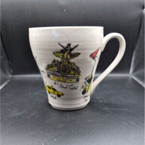 Anthropologie Linea Carta I Love New York City Mug Cup Diva Pyari Tea Coffee